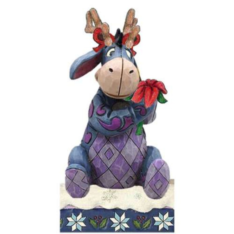 Figures & Figurines * | Disney Traditions Christmas Eeyore Original