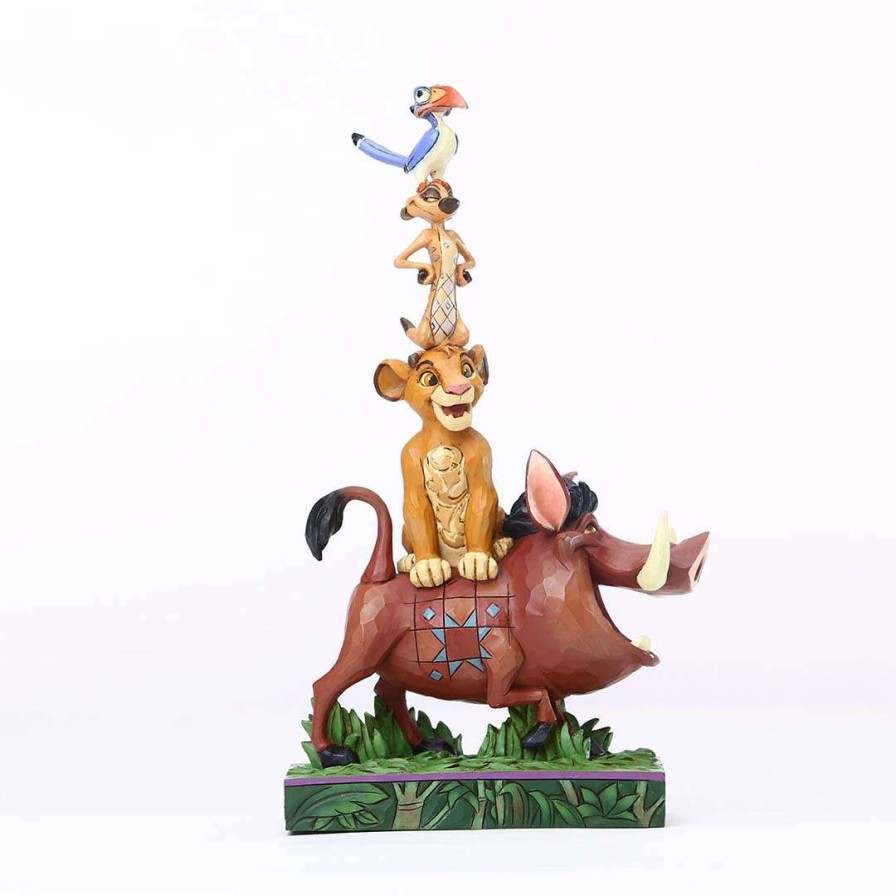 Figures & Figurines * | Disney Traditions By Jim Shore The Lion King Stacked Characters Original