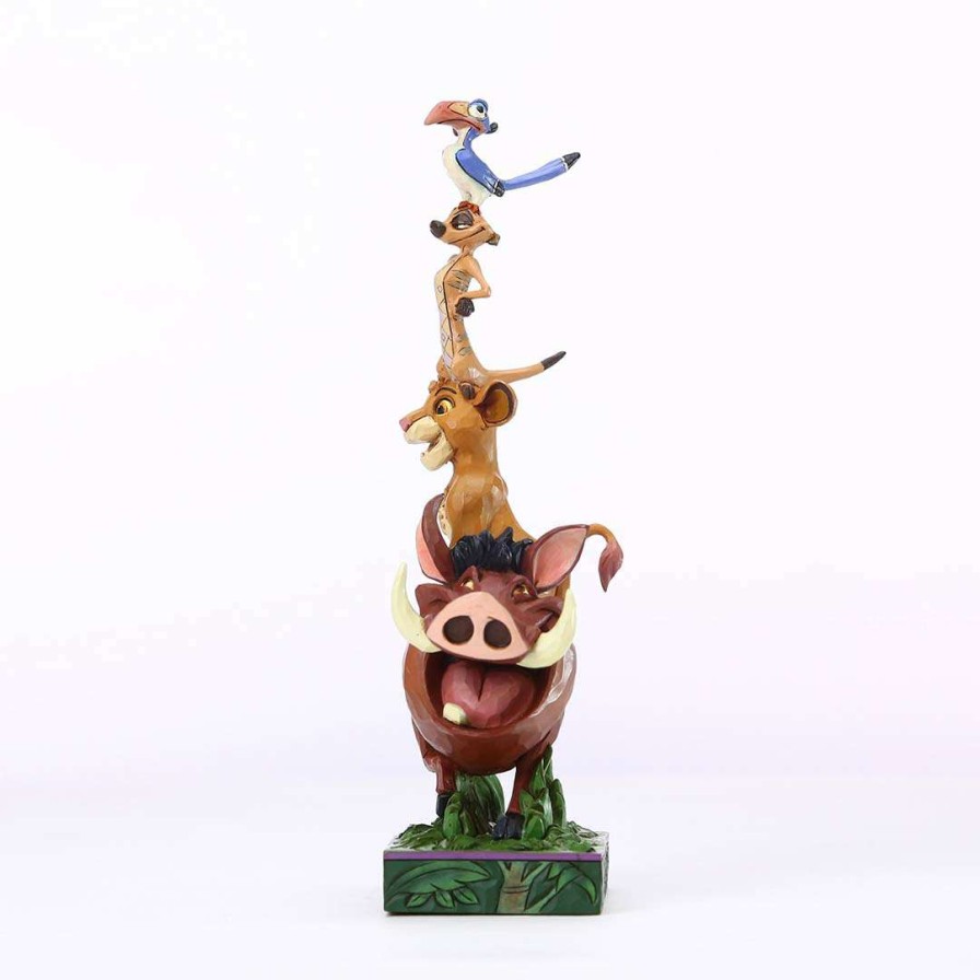 Figures & Figurines * | Disney Traditions By Jim Shore The Lion King Stacked Characters Original