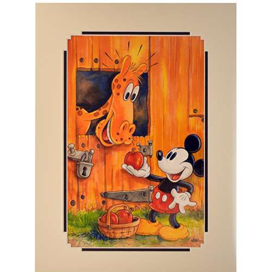 Prints And Signs * | Online Disney Artist Print Randy Noble Apple Time