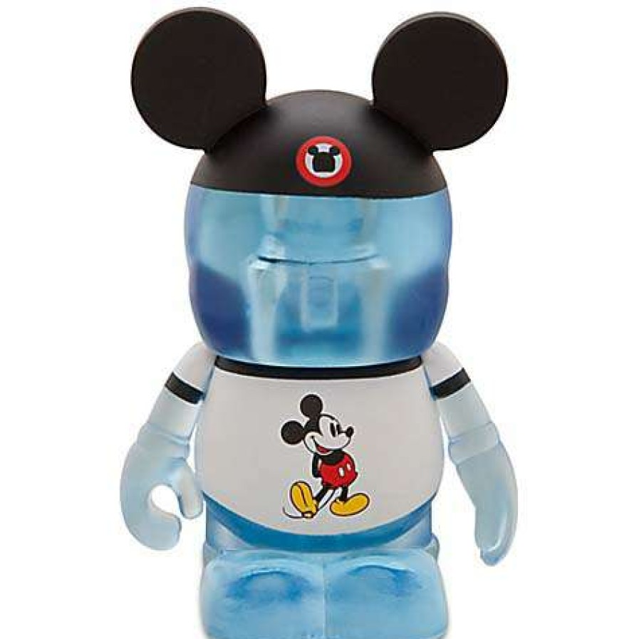 Figures & Figurines * | Best Sellers Disney Vinylmation Figure Park Favorites Ringer Tee Blue