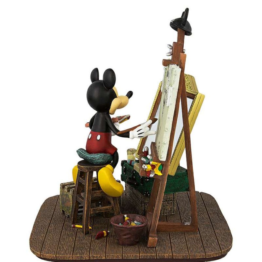 Figures & Figurines * | Disney Mickey Figurine Self Portrait Mickey Mouse And Walt Disney Discount