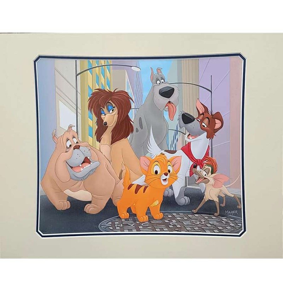 Prints And Signs * | Disney Artist Print Alex Maher Street Savoir Faire Cheap