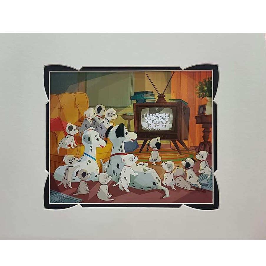 Prints And Signs * | Disney Artist Print Joey Chou 101 Dalmatians Tv Time Discount Online