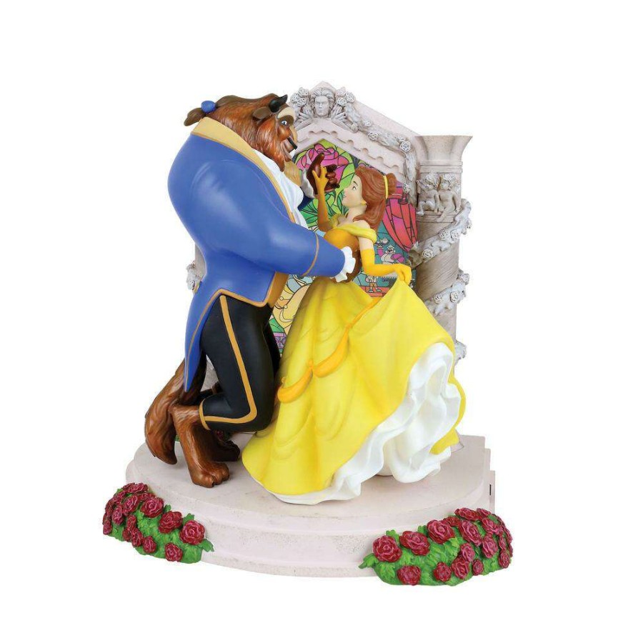 Figures & Figurines * | Disney Showcase Collections Figurine Belle & Beast Online Store