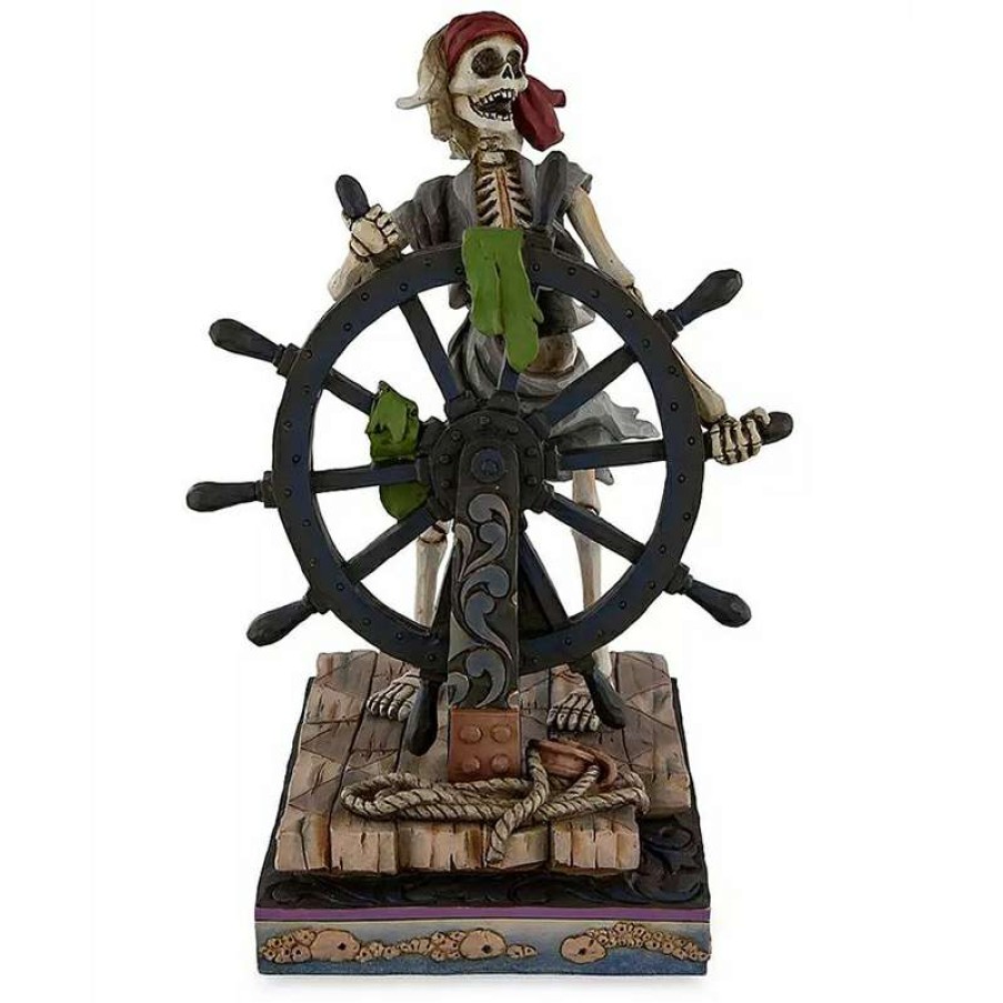 Figures & Figurines * | Disney Figurine Pirates Of The Caribbean Helmsman Jim Shore Crazy Deals