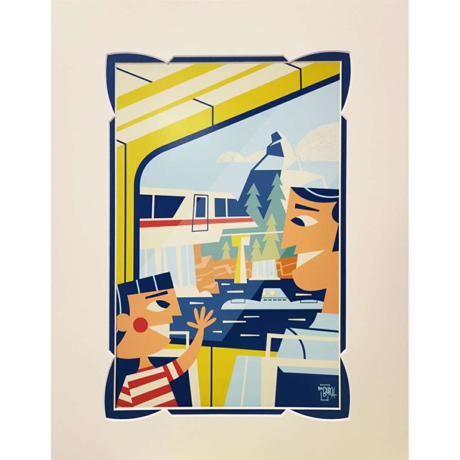 Prints And Signs * | Disney Artist Print Benjamin Burch A Trip Around The Park Online Store