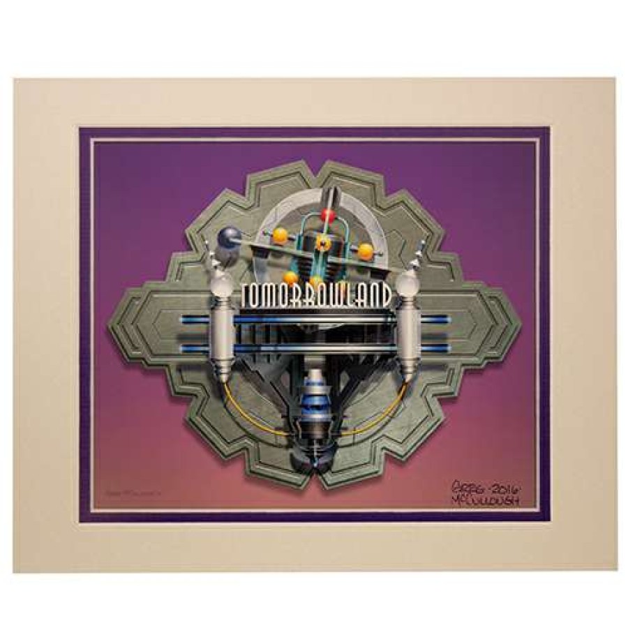 Prints And Signs * | Sale Online Disney Artist Print Greg Mccullough Tomorrowland'S Portal