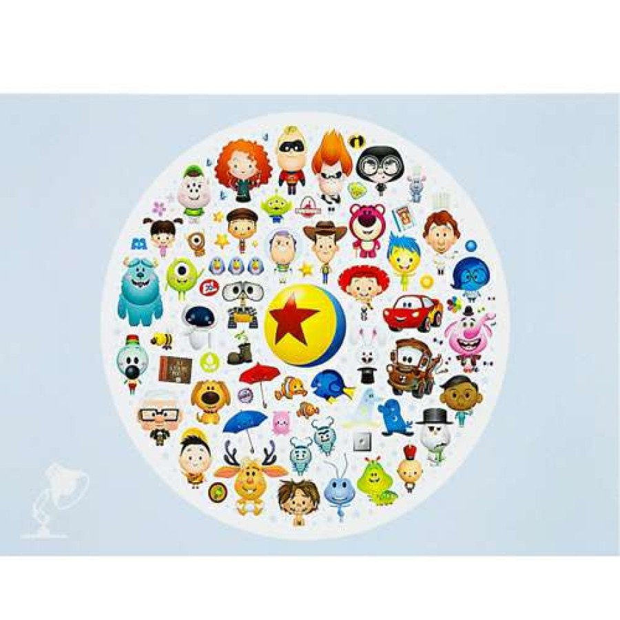 Prints And Signs * | Store Disney Postcard World Of Pixar By Jerrod Maruyama