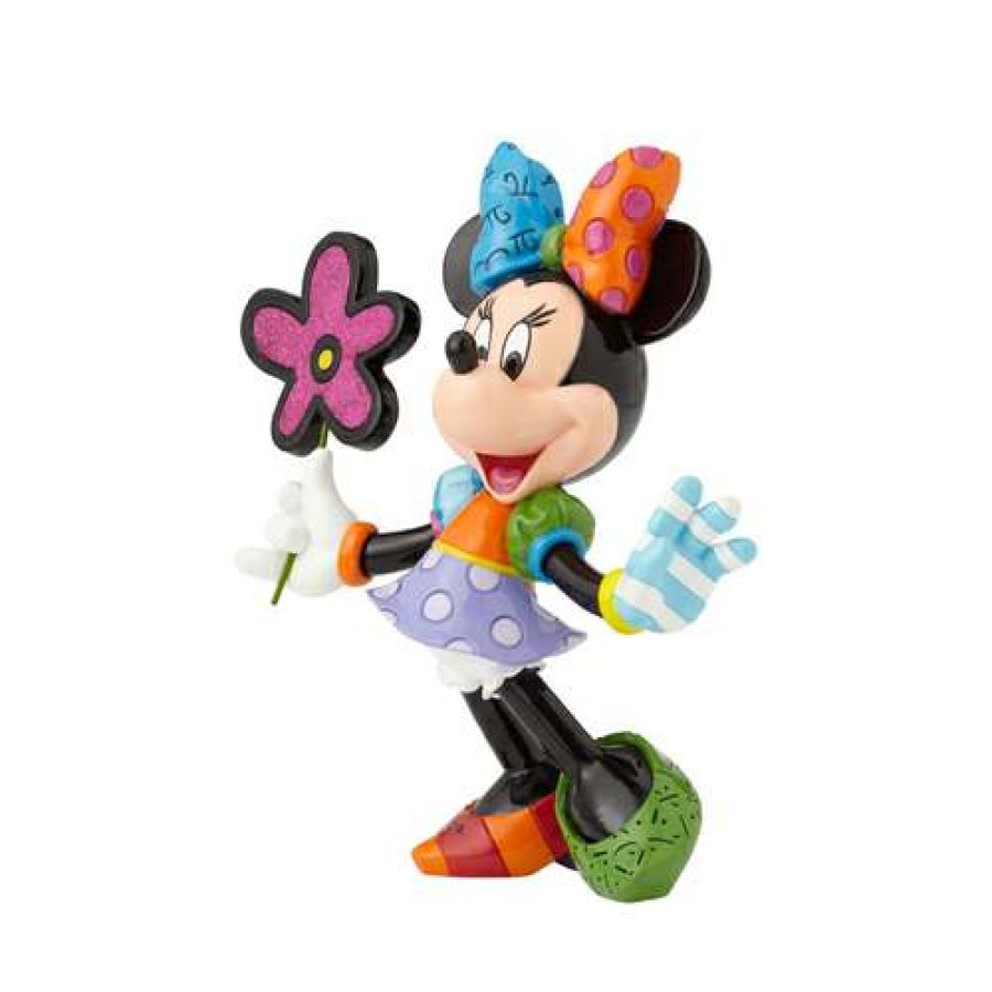 Figures & Figurines * | Disney By Britto Minnie Mouse With Flowers Classical