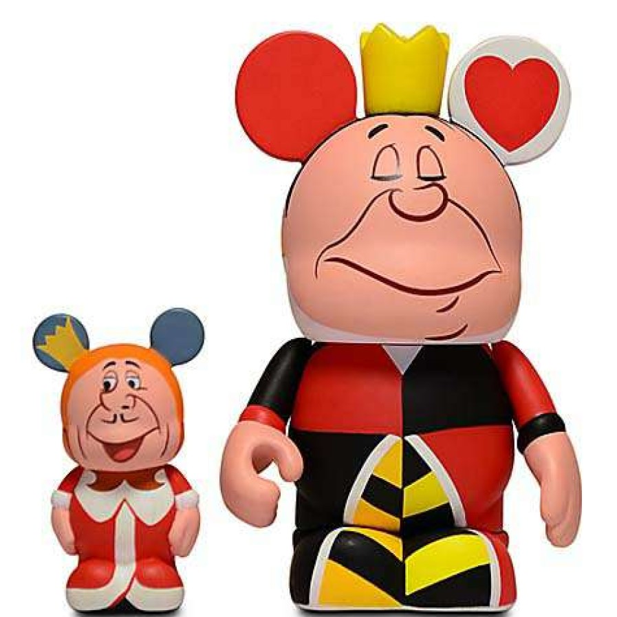 Figures & Figurines * | Outlet Sale Disney Vinylmation Figure Set Alice In Wonderland Queen Of Hearts