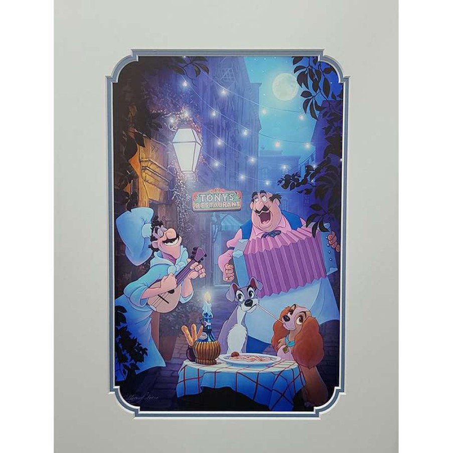 Prints And Signs * | Disney Artist Print William Silvers Under The Moonlight Sale