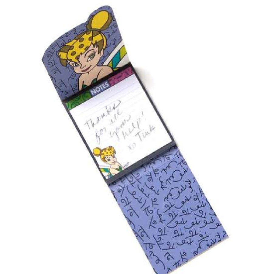 Figures & Figurines * | Disney Britto Notepad Tinker Bell Large Choice