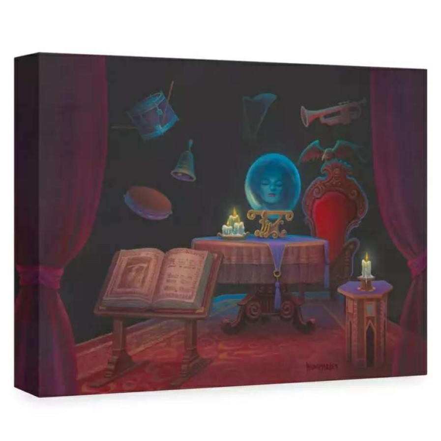 Prints And Signs * | Disney Griclee By Michael Humphries The Haunted Mansion A Message From Beyond Discount