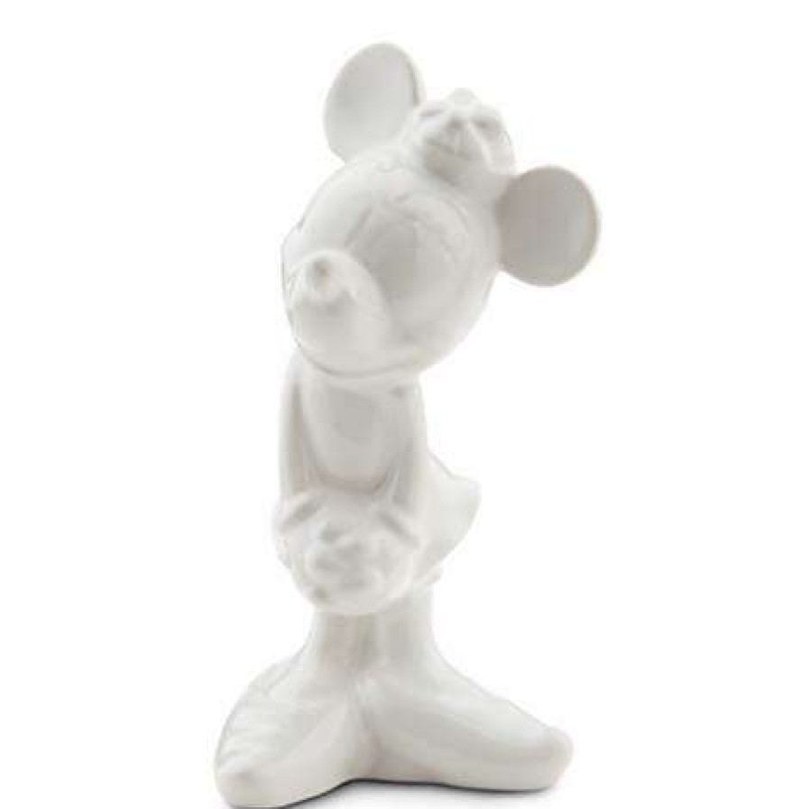 Figures & Figurines * | Disney Cake Topper Minnie Mouse Ceramic Figure White Hot Selling