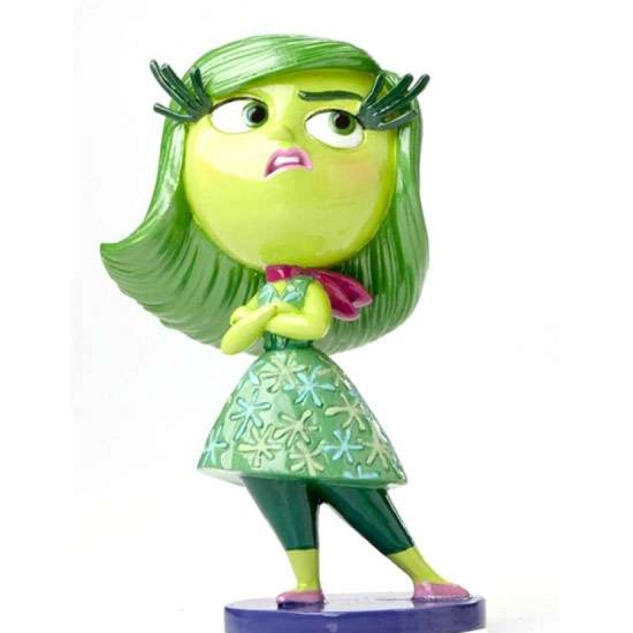 Figures & Figurines * | Disney Showcase Collection Glow In The Dark Figurine Pixar Inside Out Disgust 4051222 Reliable Quality