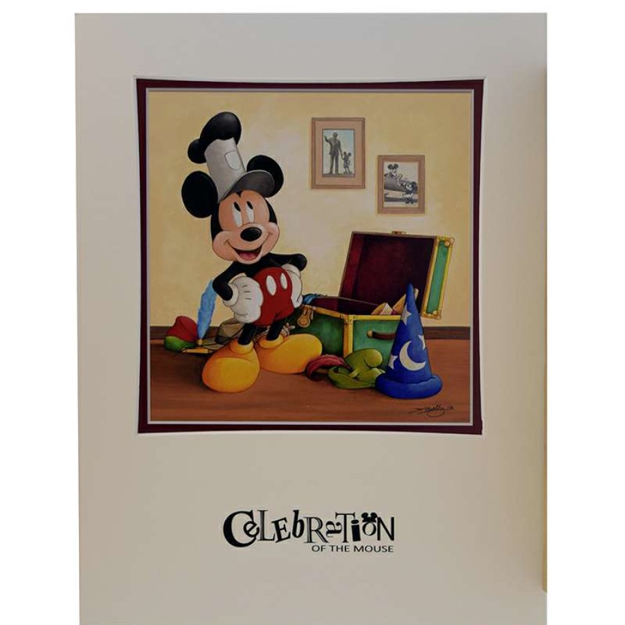 Prints And Signs * | Store Disney Artist Print Celebration Of The Mouse Doug Bolly Oh Boy! Here It Is!