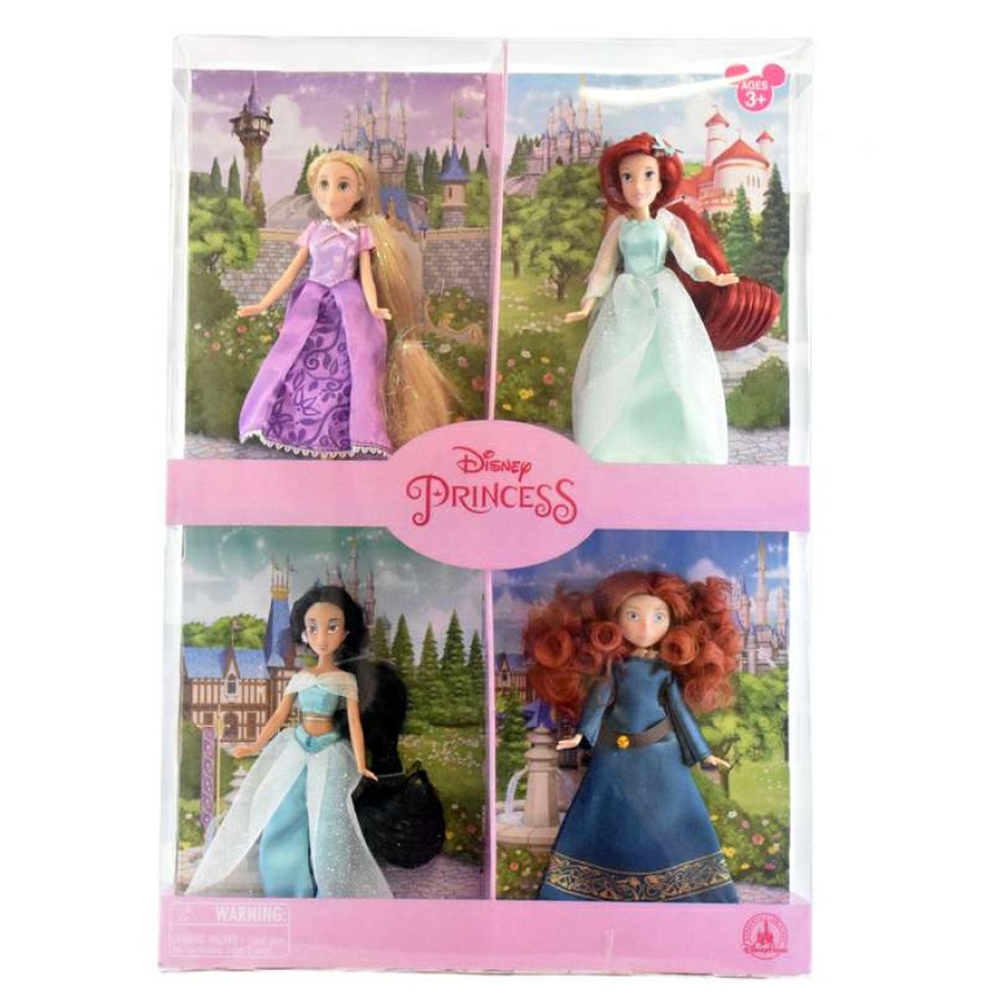 Figures & Figurines * | Reliable Quality Disney Princess Collection Set Of Four