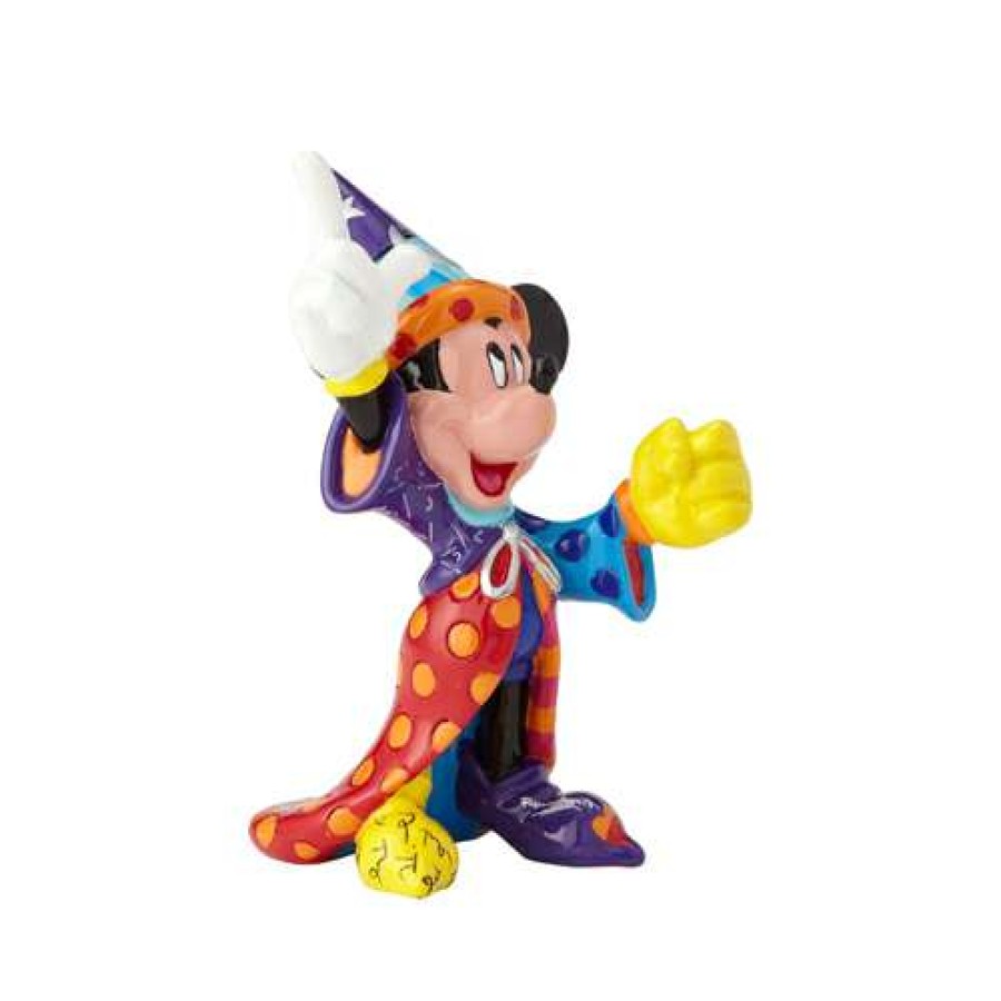 Figures & Figurines * | Disney Britto Figurine Mini Sorcerer Mickey Top Sell