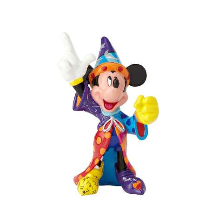 Figures & Figurines * | Disney Britto Figurine Mini Sorcerer Mickey Top Sell