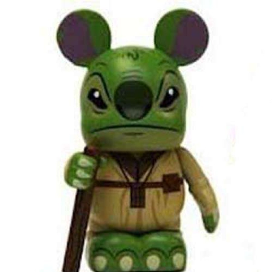 Figures & Figurines * | High Quality Disney Vinylmation Figure Star Wars Weekends 2012 Yoda Stitch