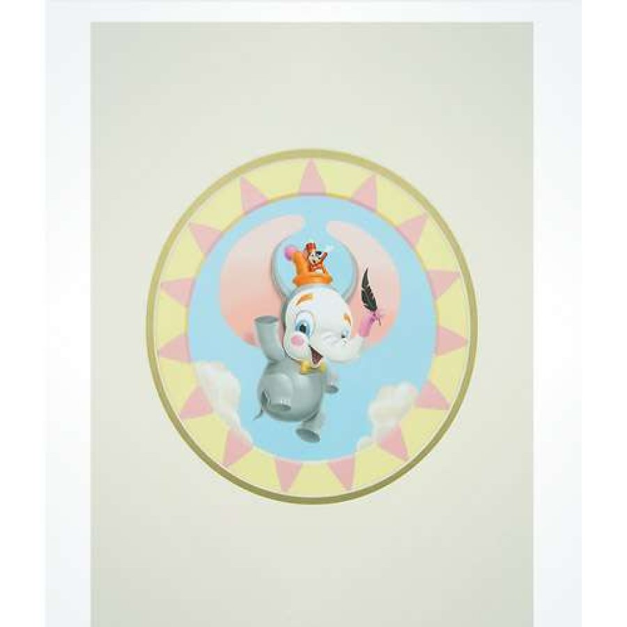 Prints And Signs * | Flash Sale Disney Artist Print Dumbo The Great By Kristin Tercek