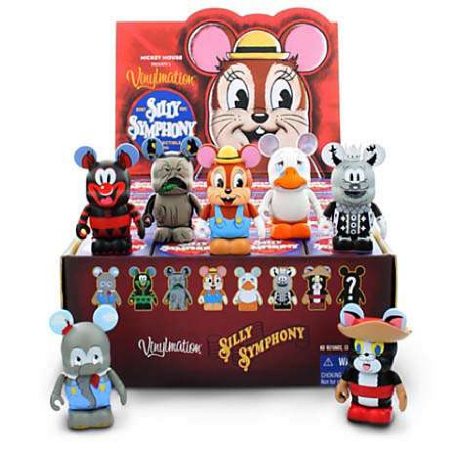 Figures & Figurines * | Disney Vinylmation Figure Silly Symphony Tray Excellent