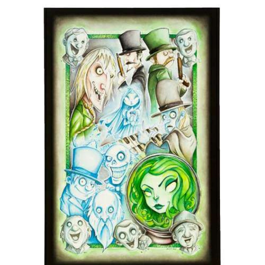 Prints And Signs * | Cut Price Disney Postcard Chris Uminga Foolish Mortals