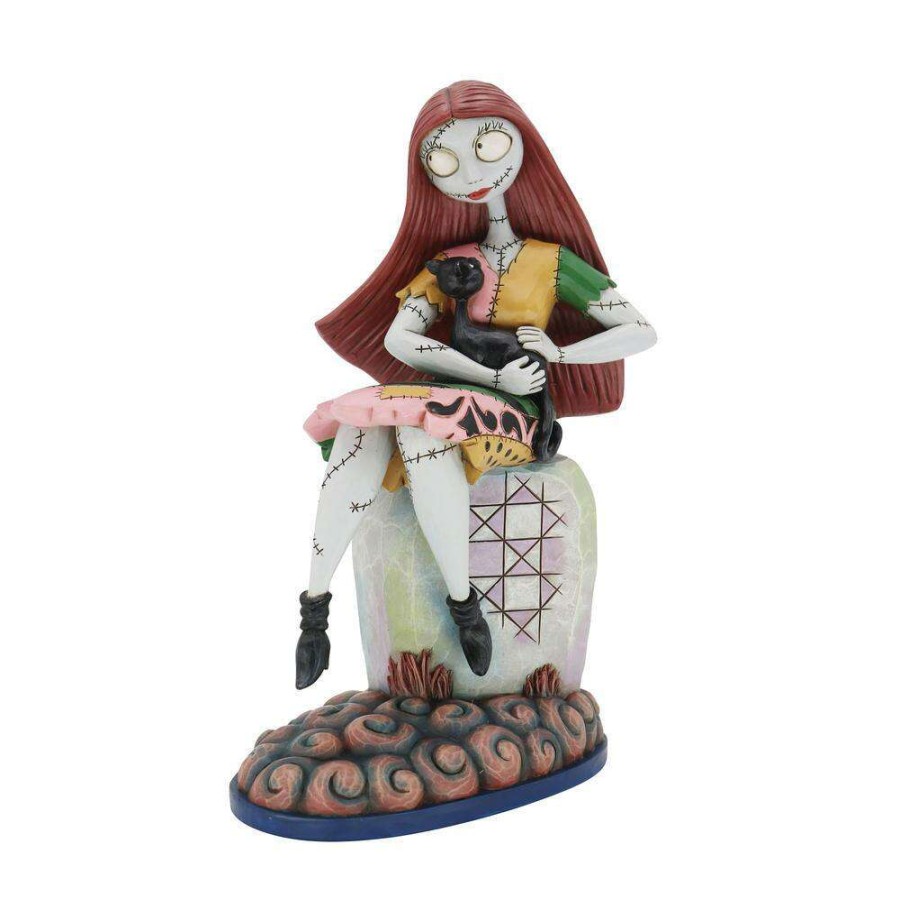 Figures & Figurines * | Online Store Disney Traditions Figurine Sally On Gravestone