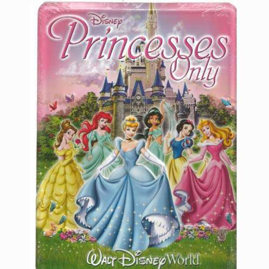 Prints And Signs * | Excellent Disney Door Sign Cinderella And Princesses Princesses Only