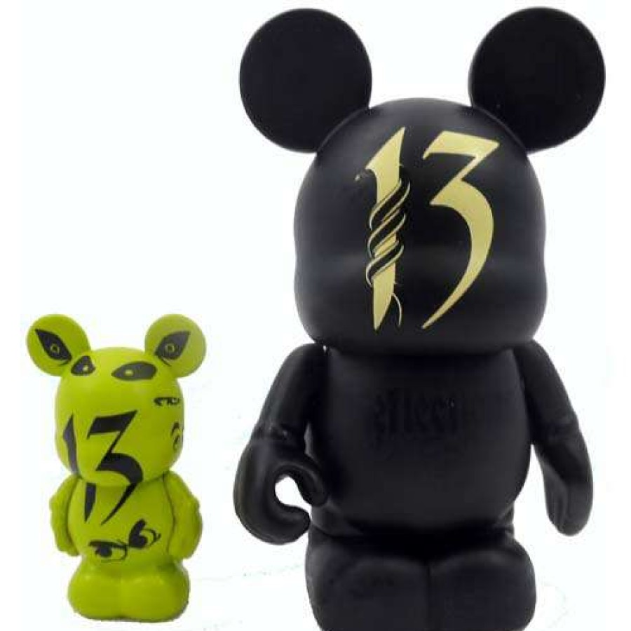 Figures & Figurines * | Disney Vinylmation Figure Reflections Of Evil Cast Chaser 13 Event 3 & 1 1/2 Quality Guarantee