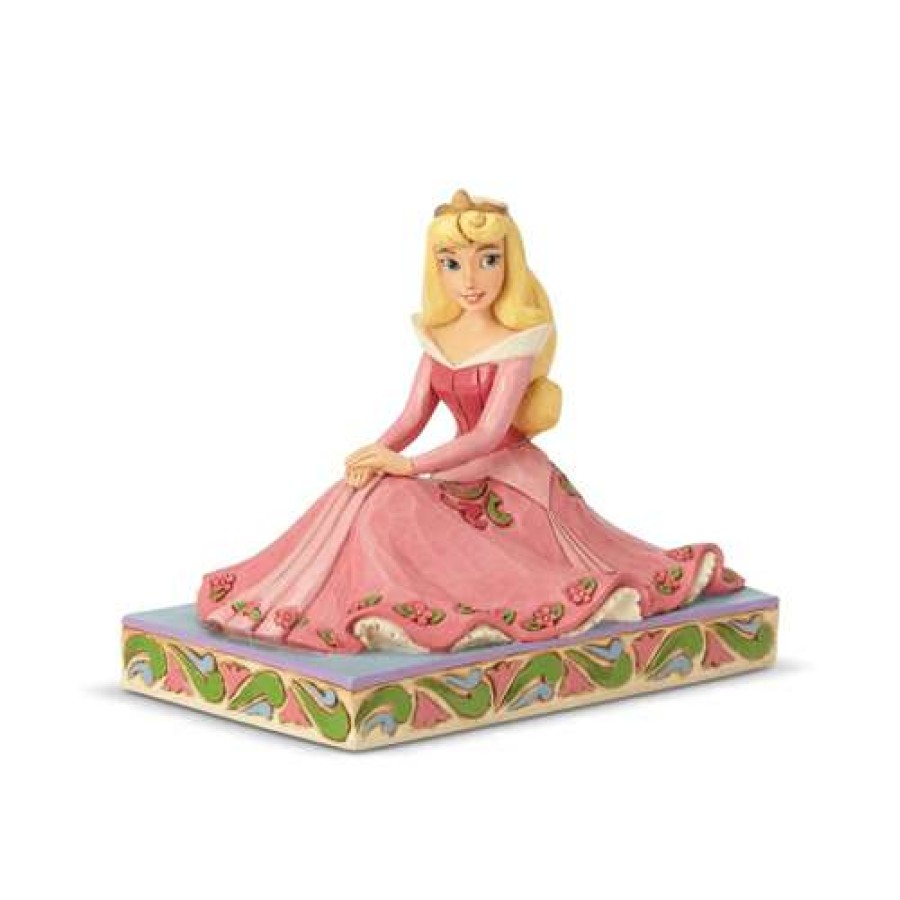 Figures & Figurines * | Sale Disney Traditions By Jim Shore Sleeping Beauty Aurora "Be True" 6001278