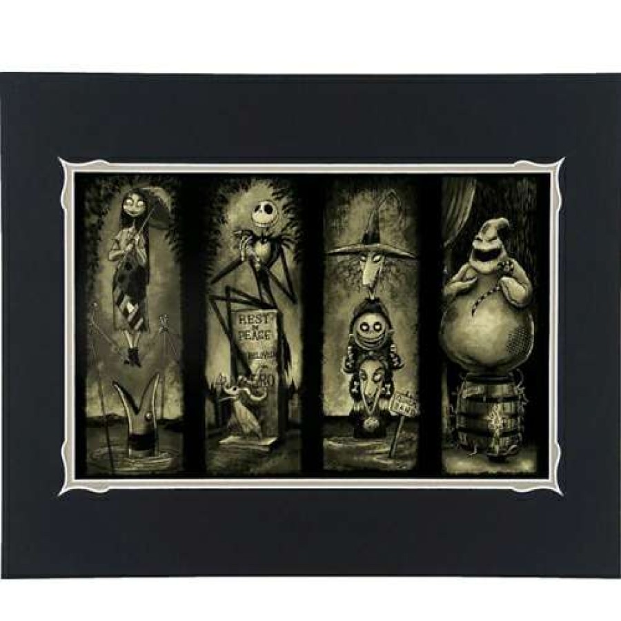 Prints And Signs * | Hot Sale Disney Deluxe Print Haunted Mansion Stretch Room Nightmare