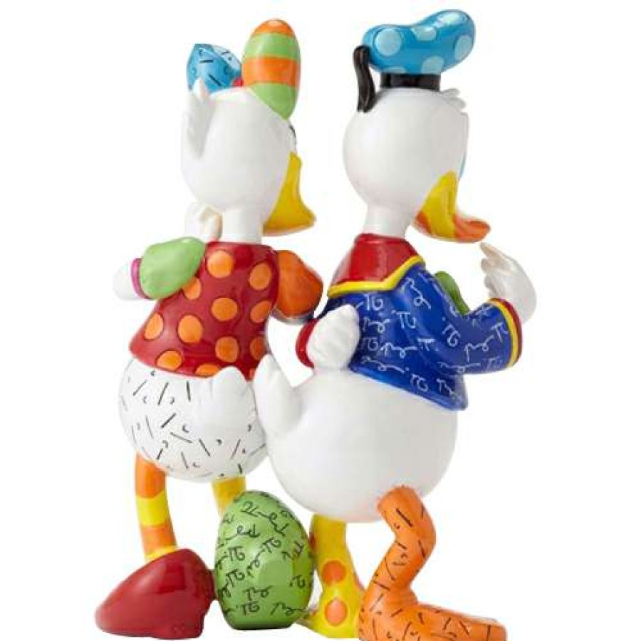 Figures & Figurines * | Disney By Britto Figure Donald And Daisy Crazy Deals