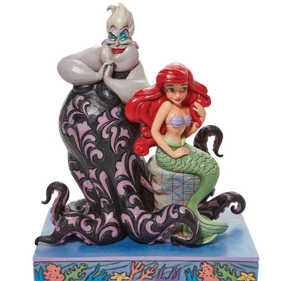 Figures & Figurines * | Disney Traditions Figure Ariel And Ursula Discount Sale