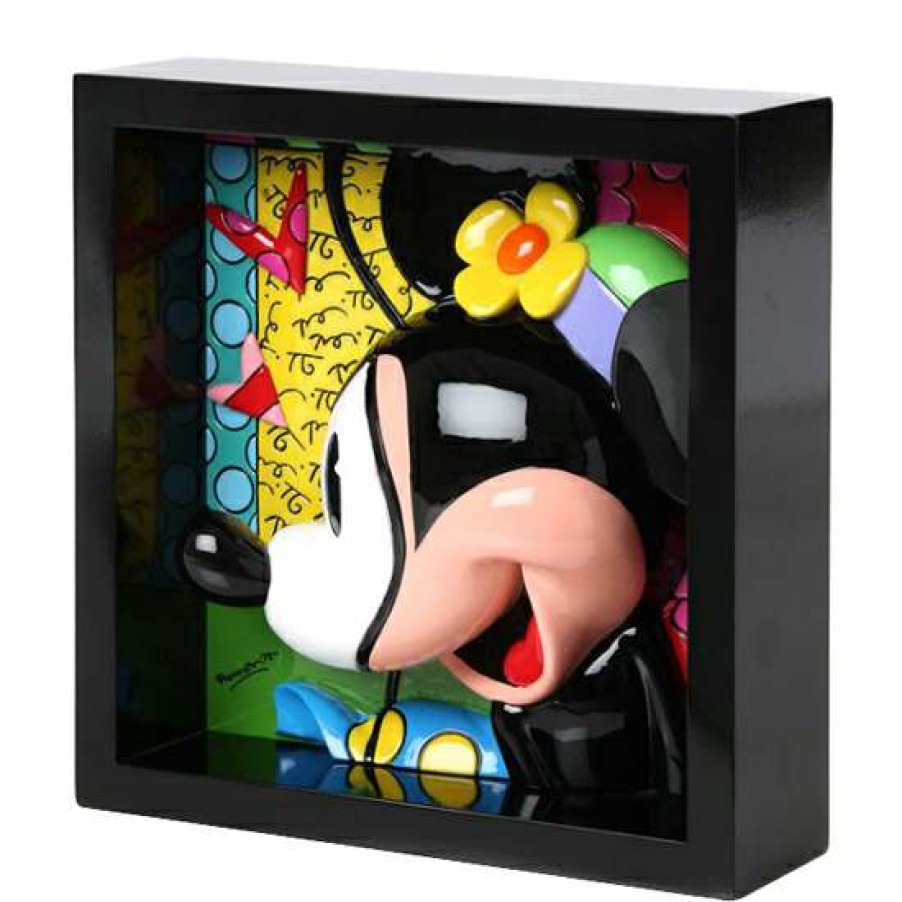 Figures & Figurines * | Disney Britto Figure Minnie Mouse Sweetie Pie Pop Art Block Quality Guarantee