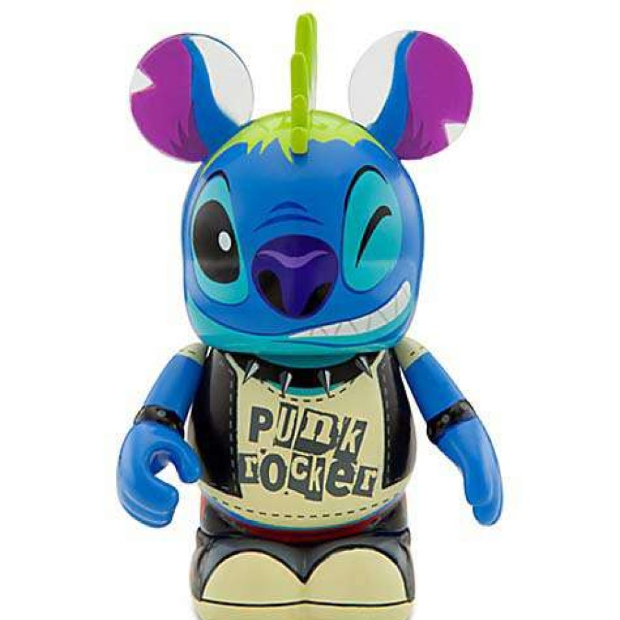 Figures & Figurines * | Shop Disney Vinylmation Figure Tunes Punk Rock Stitch