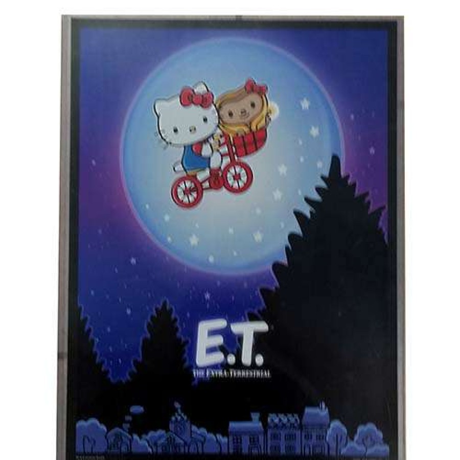 Prints And Signs * | Disney Shop Universal Poster Hello Kitty X E.T. The Extra Terrestrial