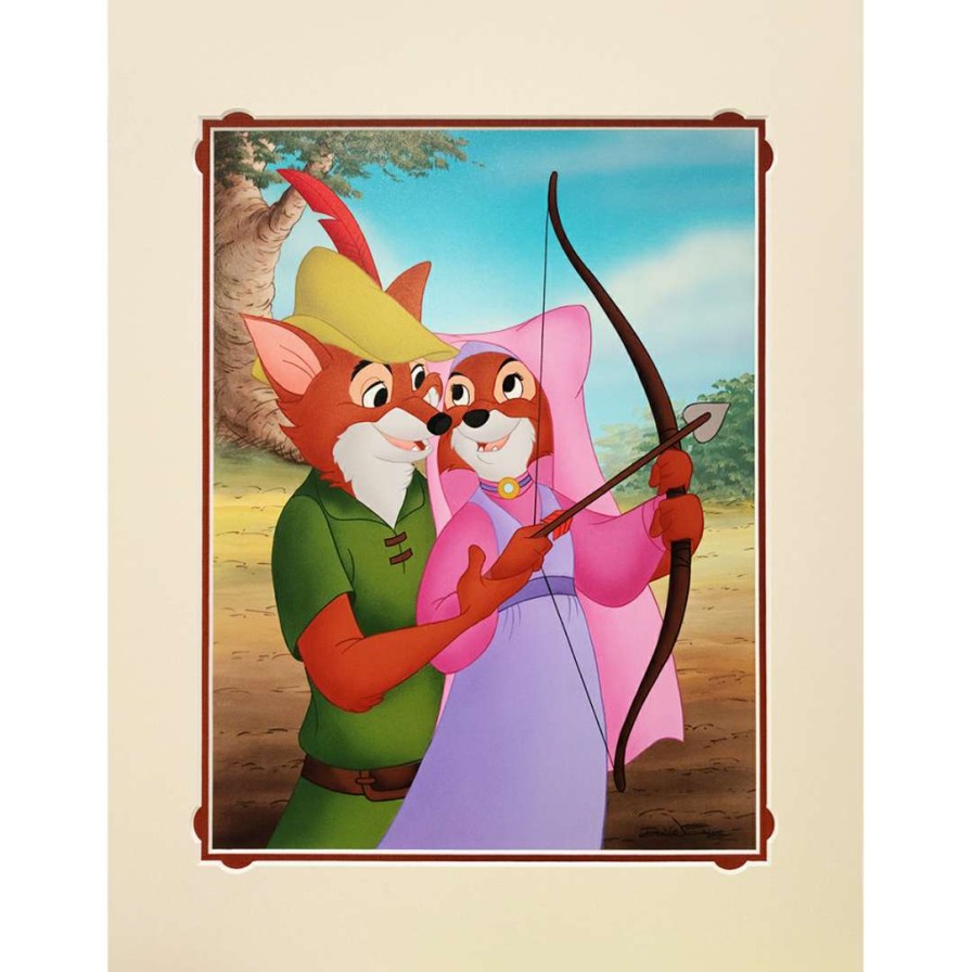 Prints And Signs * | Online Store Disney Artist Print Don "Ducky" Williams Robin And Marion